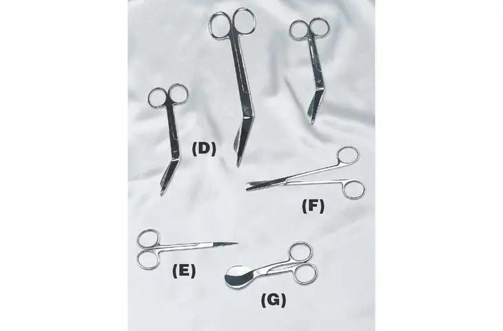 EMI Umbilical Cord Scissors 4 1/2 1555